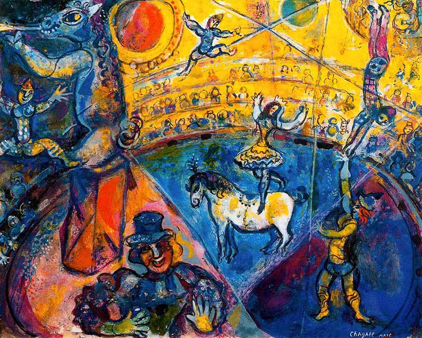 Photo:  Marc Chagall,The Circus Horse, 1964